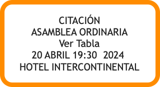 Aviso Asamblea Ordinaria